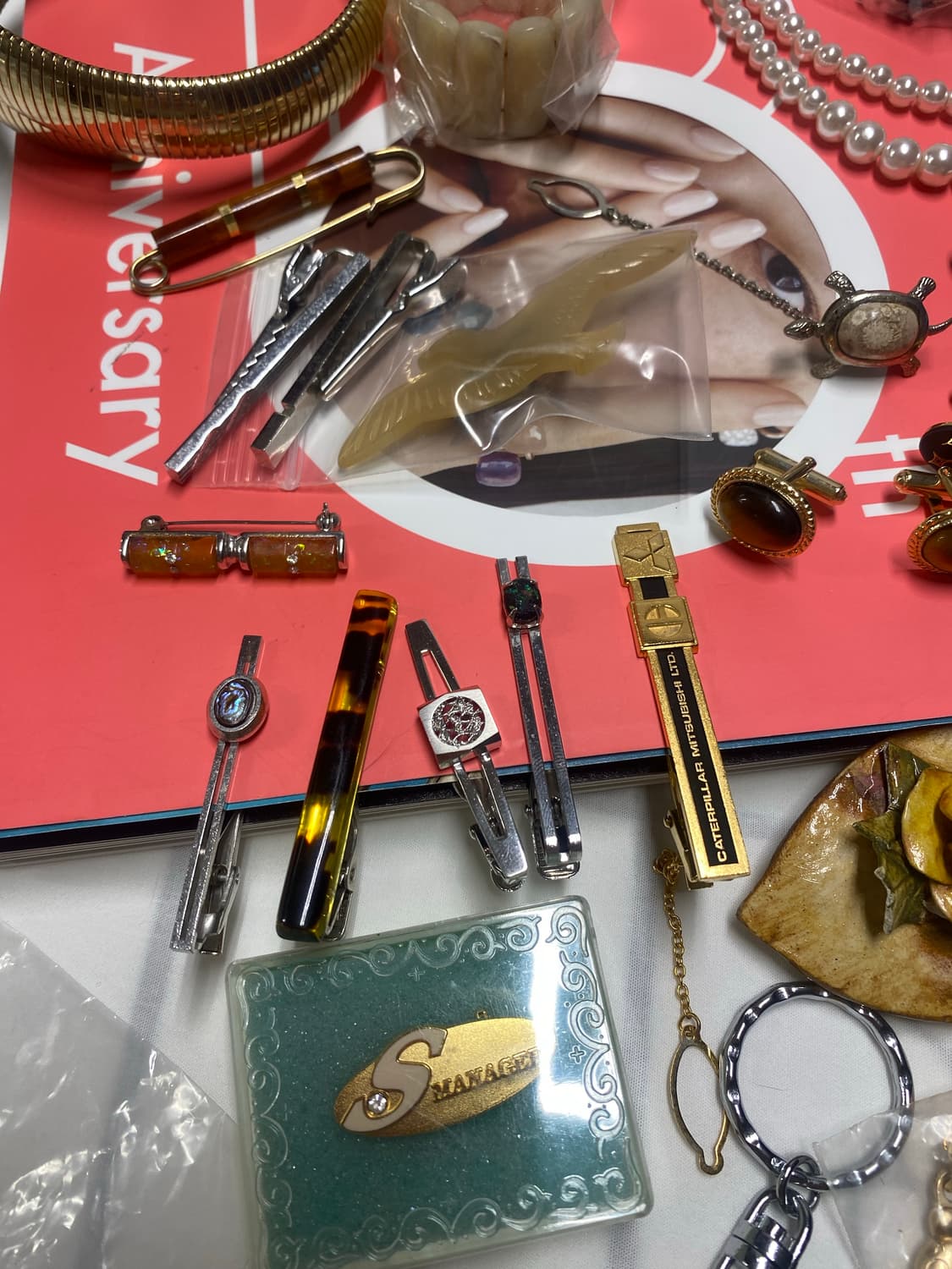 넥타이핀 커프스 등 일괄 상품이미지2