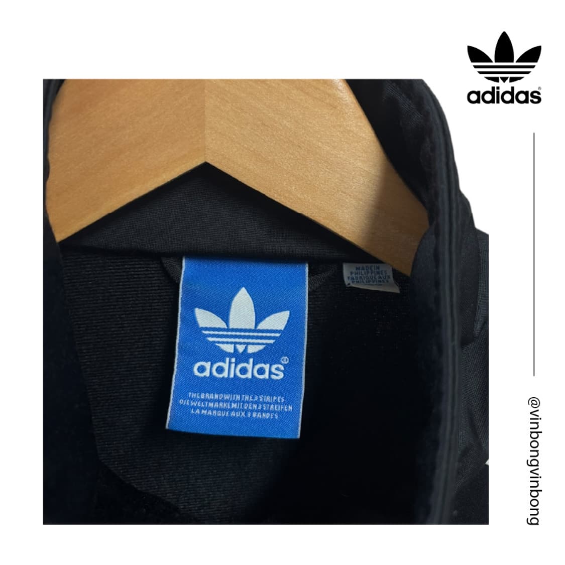 아디다스 구 파이어버드 져지(블랙) 상품이미지3