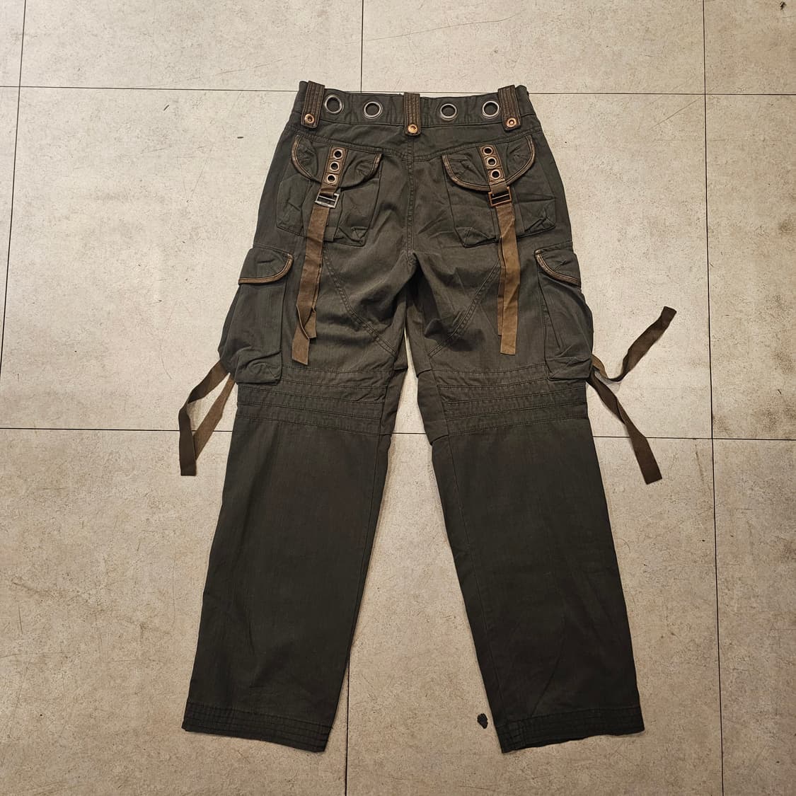 Dohc 본디지 스트랩 카고팬츠 32inch 상품이미지2