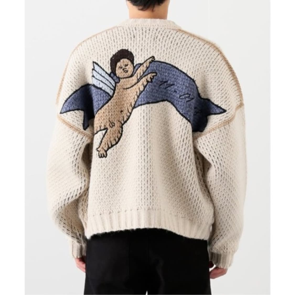 [M] MAGLIANO 마리아노 빅 엔젤 봄버 가디건 상품이미지1