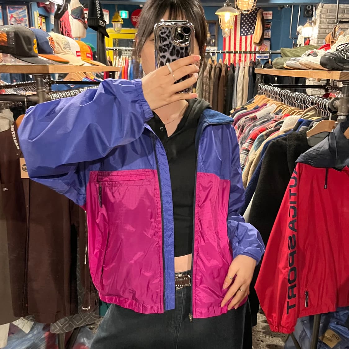 Patagonia 파타고니아 페더웨이트 윈드 브레이커 자켓 상품이미지3