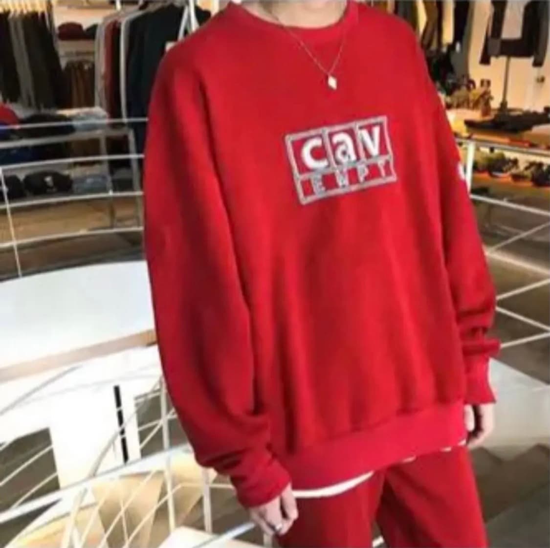 [M] 카브엠트 X 빔스SSZ 리버시블 크루넥 스웻셔츠 상품이미지10