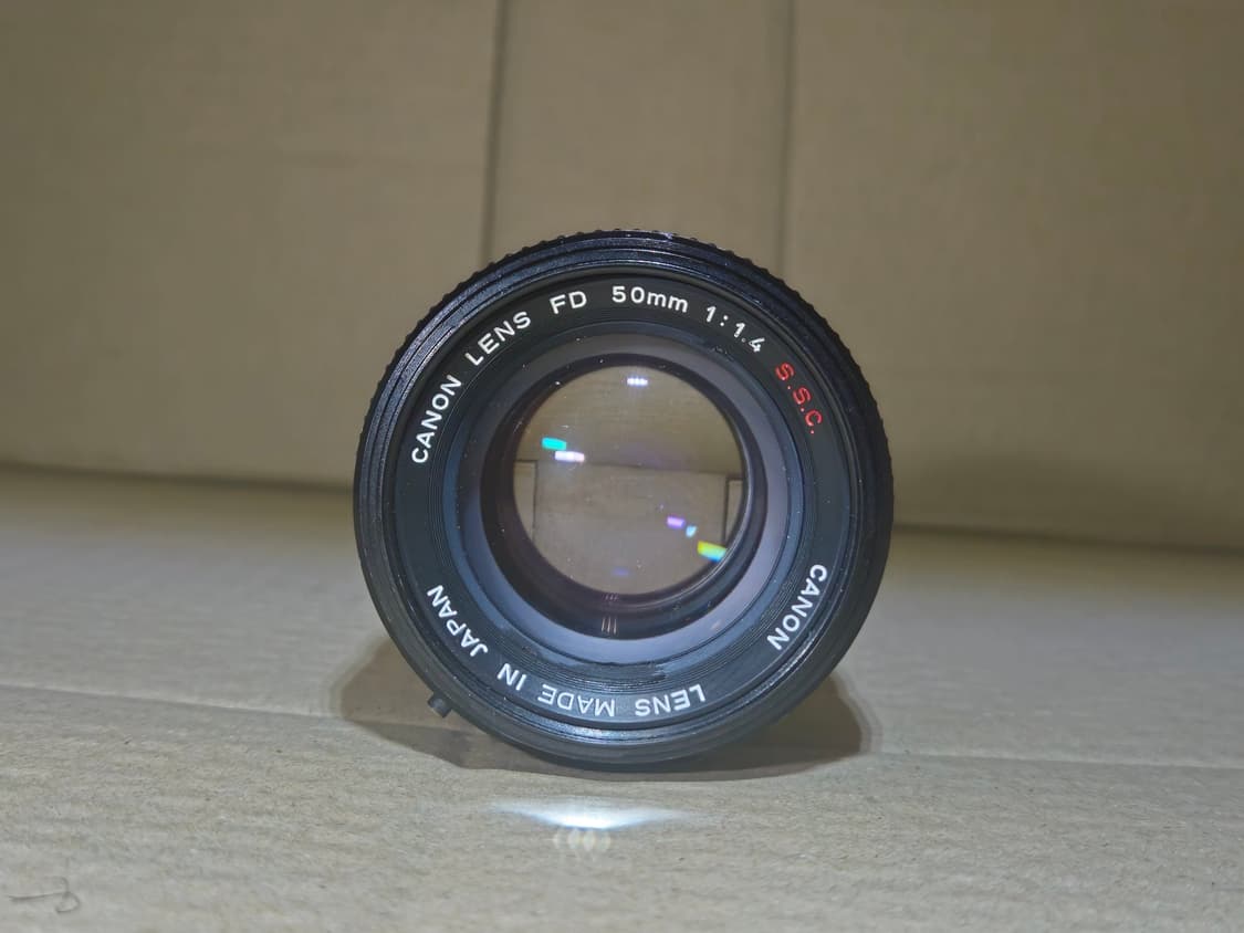 캐논 AT-1 필름 카메라 + 50mm 1.4 S.S.C 렌즈 상품이미지8