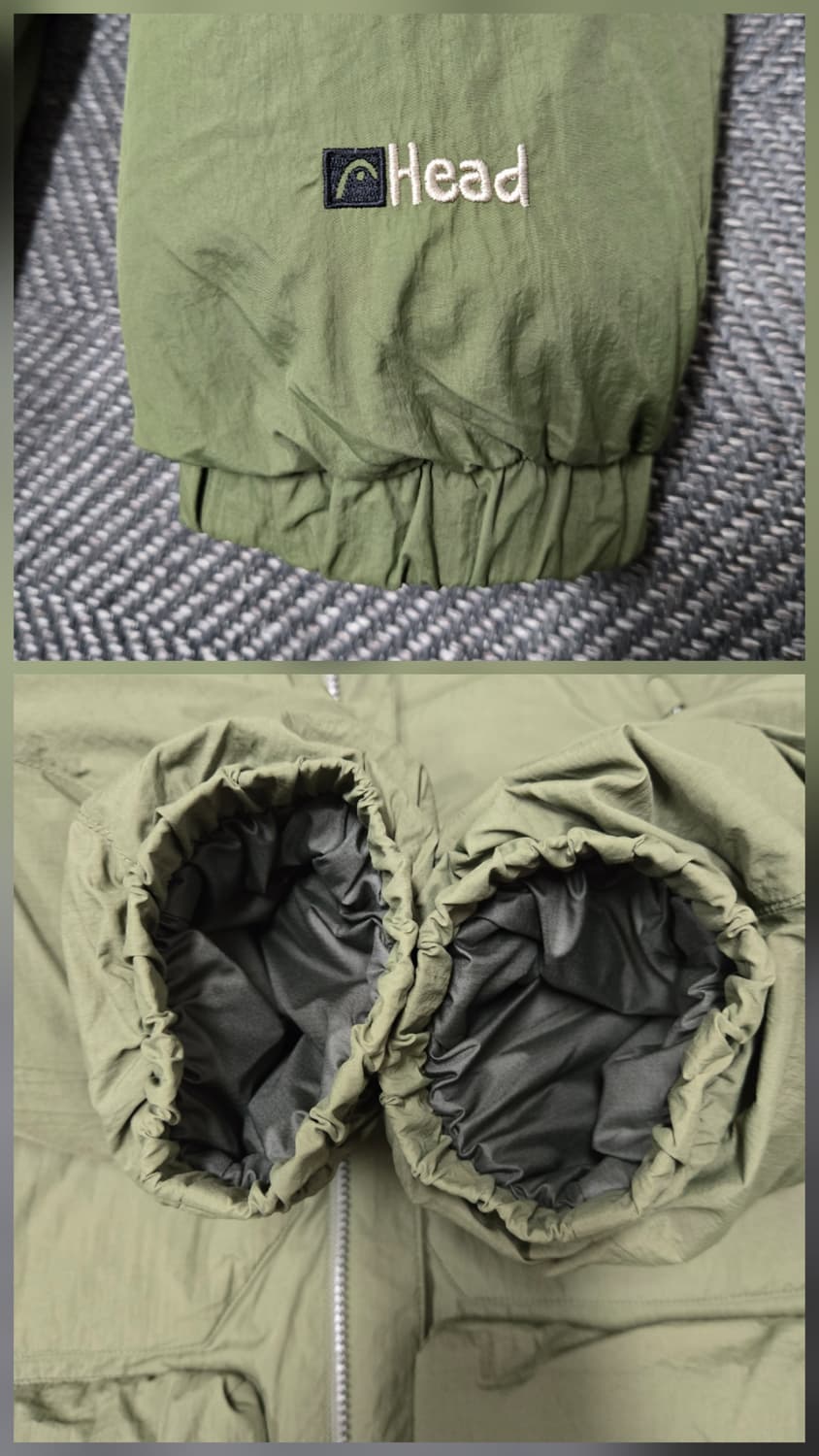 헤드 24ss 오버핏 아웃포켓 다운 점퍼 JHUCW24371KHX 상품이미지4