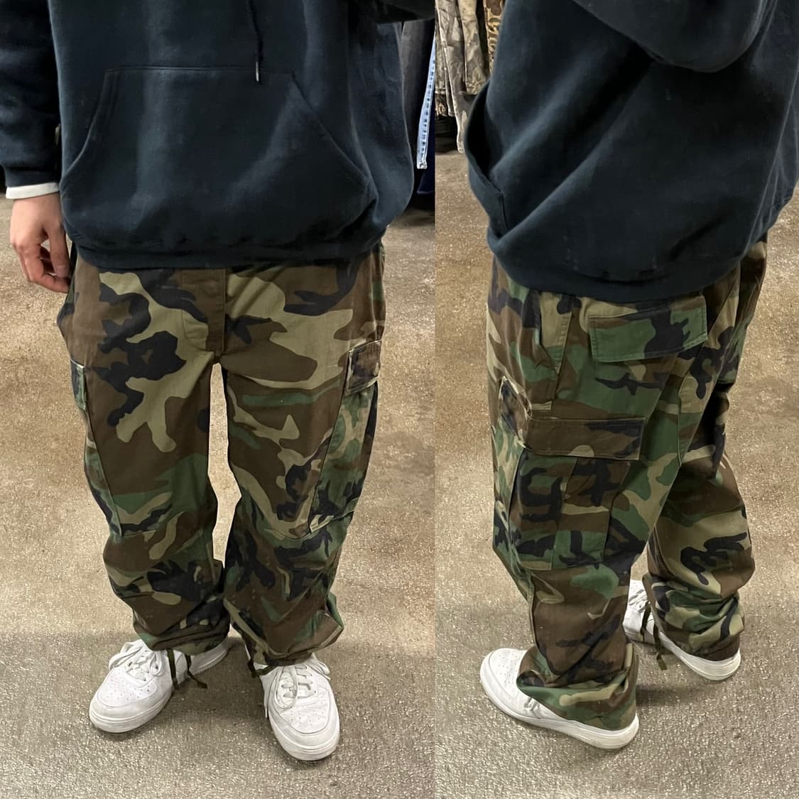 오리지날 미군 우드랜드 BDU 팬츠 (L/R) 상품이미지6