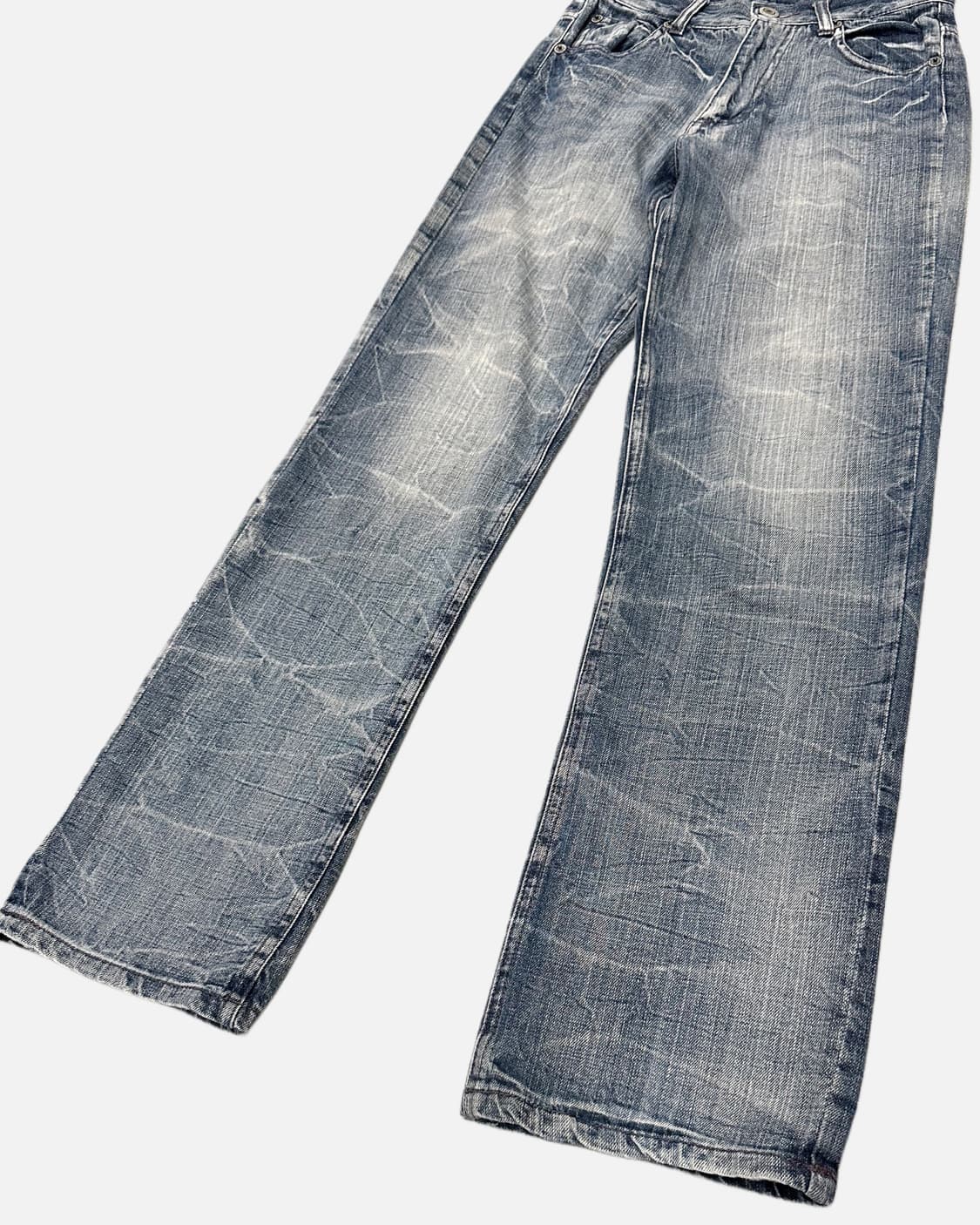 wrinkle fade straight jean 상품이미지4