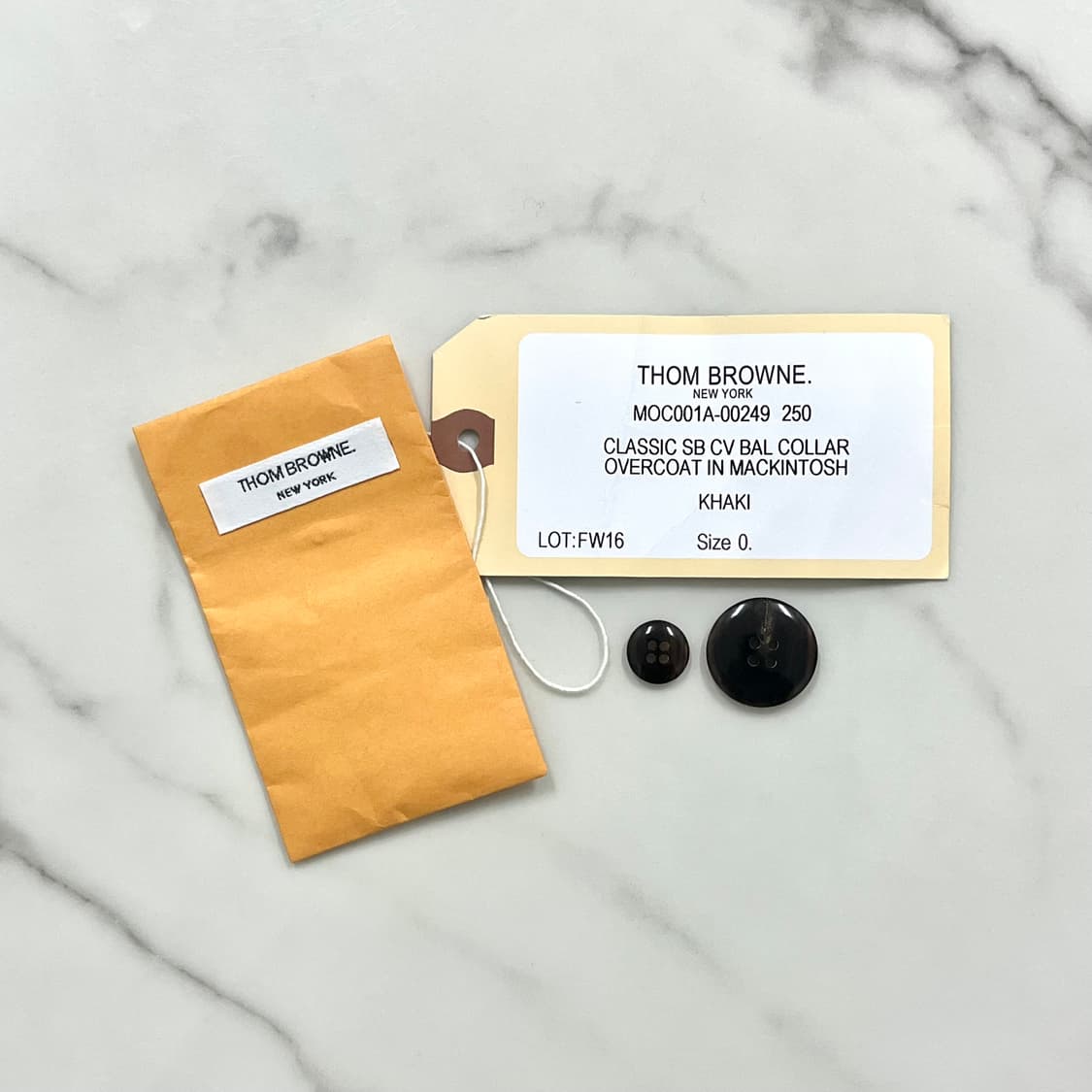 톰브라운 매킨토시 오버 코트 0사이즈 상품이미지7