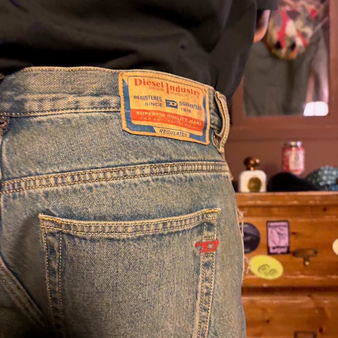 LEE X DIESEL REBUILD DENIM PANTS 상품이미지4