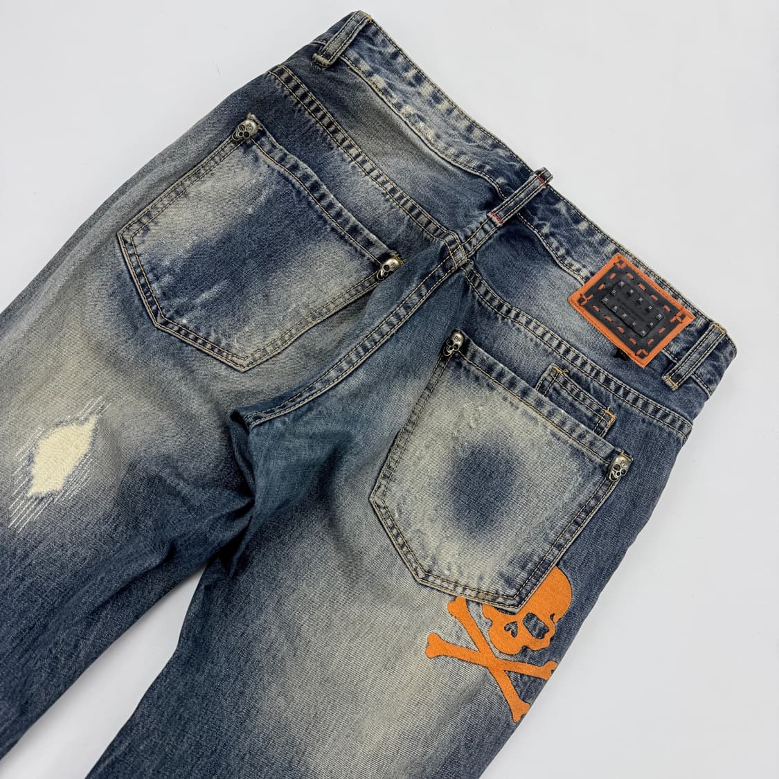 필립플레인 스컬 자수 스트레이트컷 데님 상품이미지8