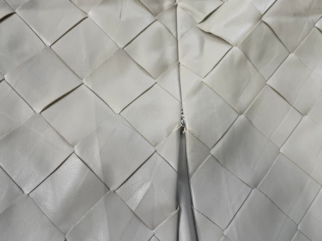 르셸블루 인트레치오 스트럭처 레더 스커트 J03495 상품이미지3