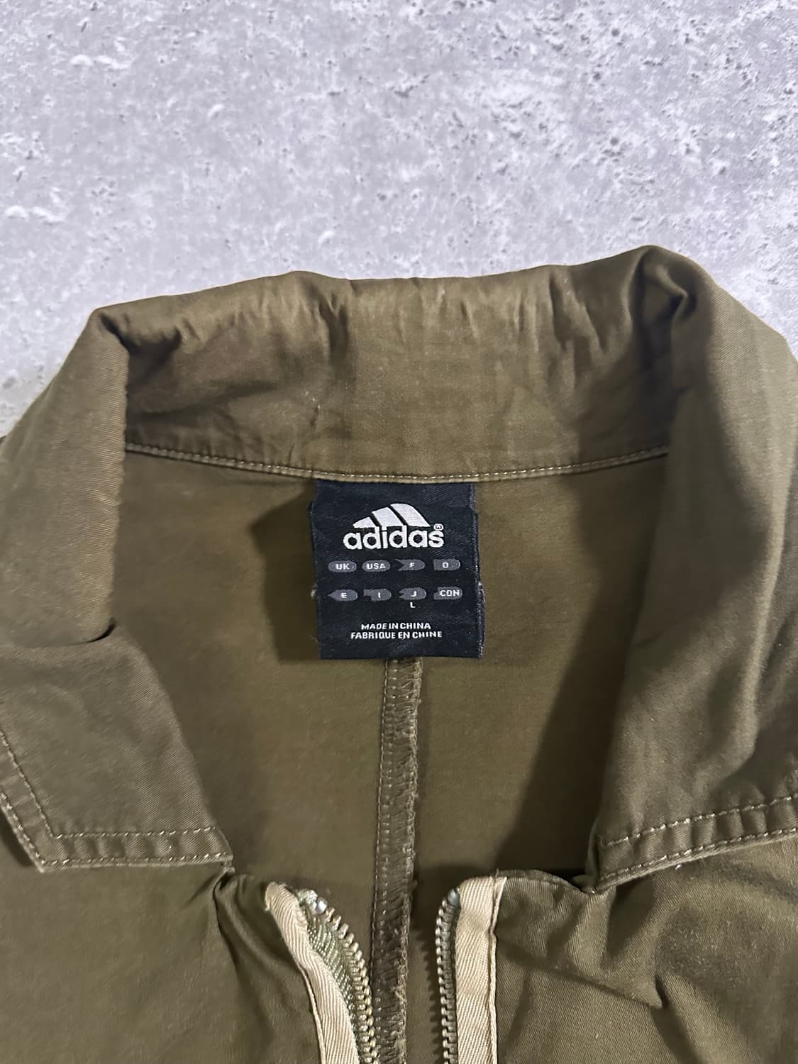 00s adidas Japan 파이핑 투웨이 자켓 상품이미지5