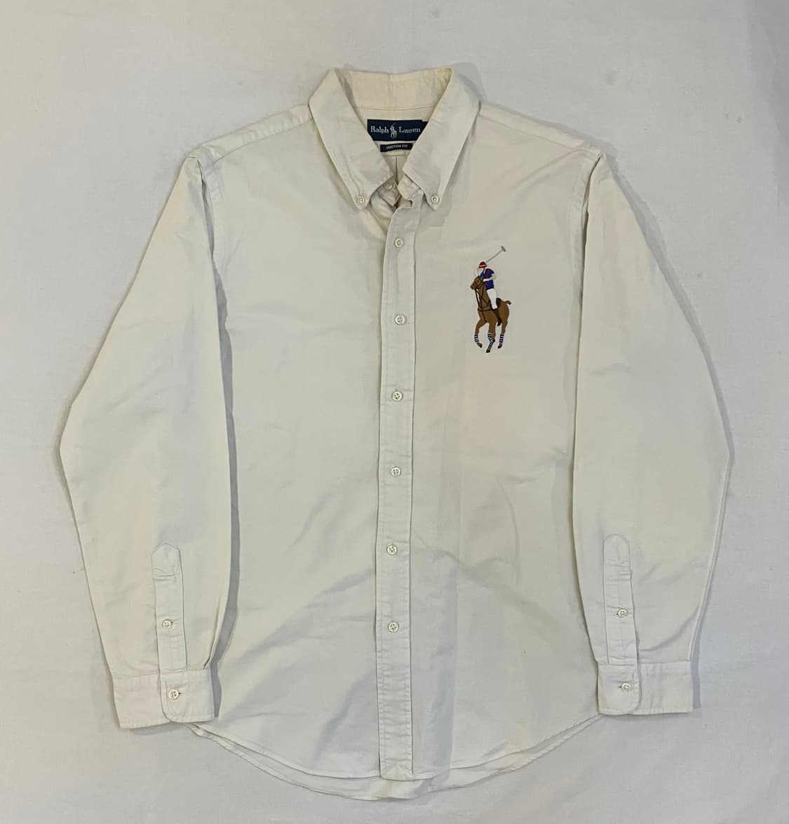 폴로 멀티포니 빅포니 옥스포드 셔츠 화이트 상품이미지1