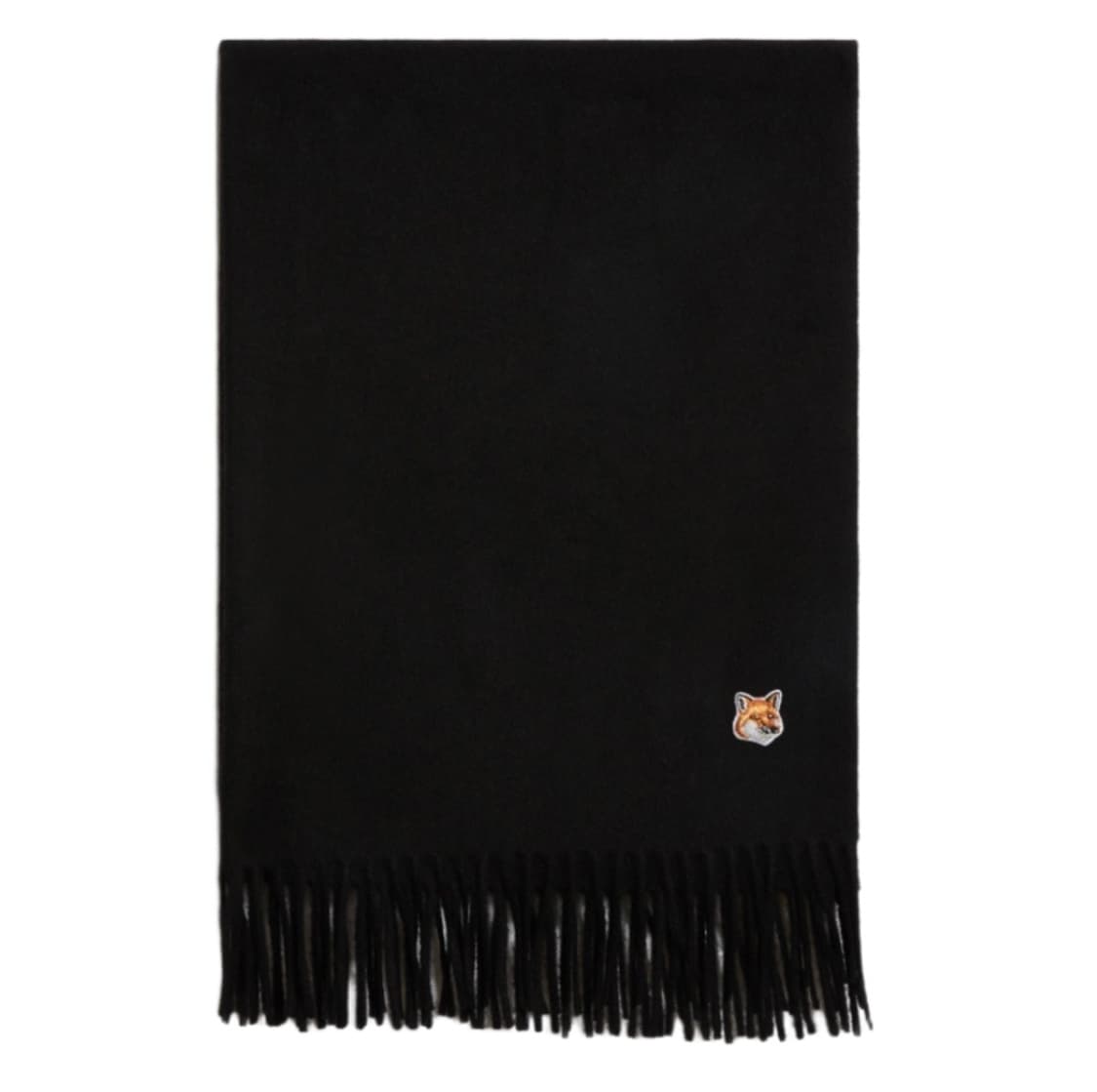 메종키츠네 폭스헤드 울 머플러 상품이미지1