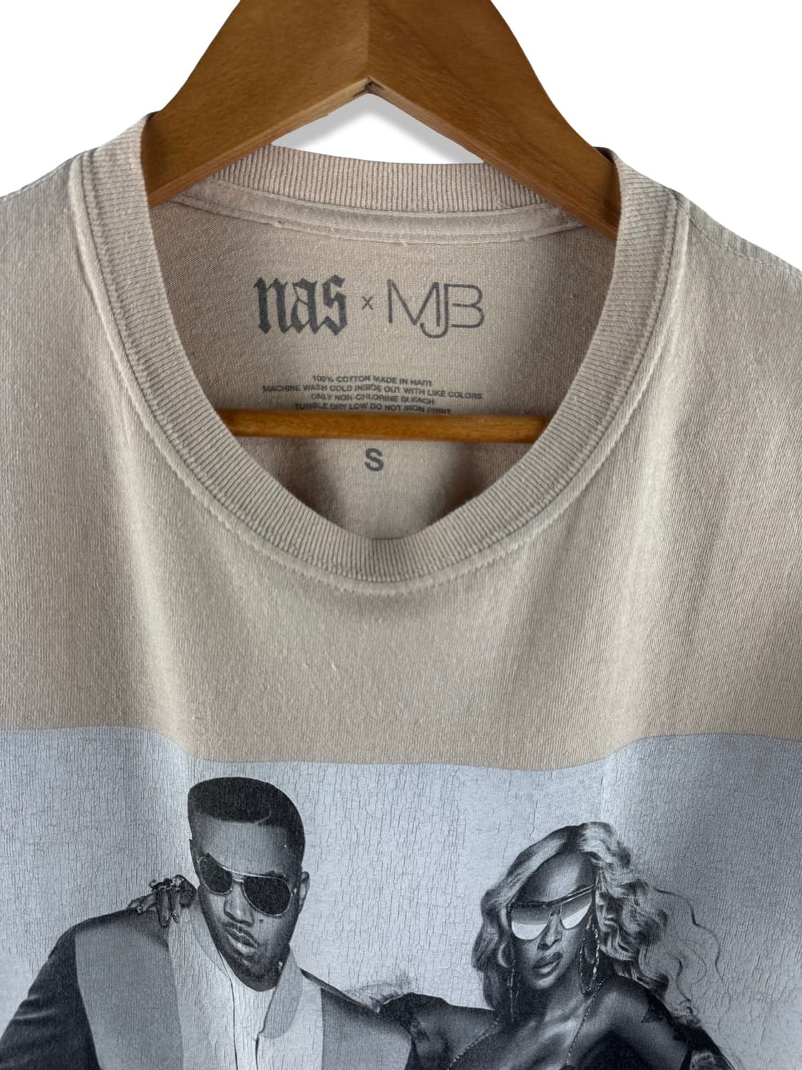 Nas 나스 X Mary J. Blige  투어 티셔츠3911 상품이미지3