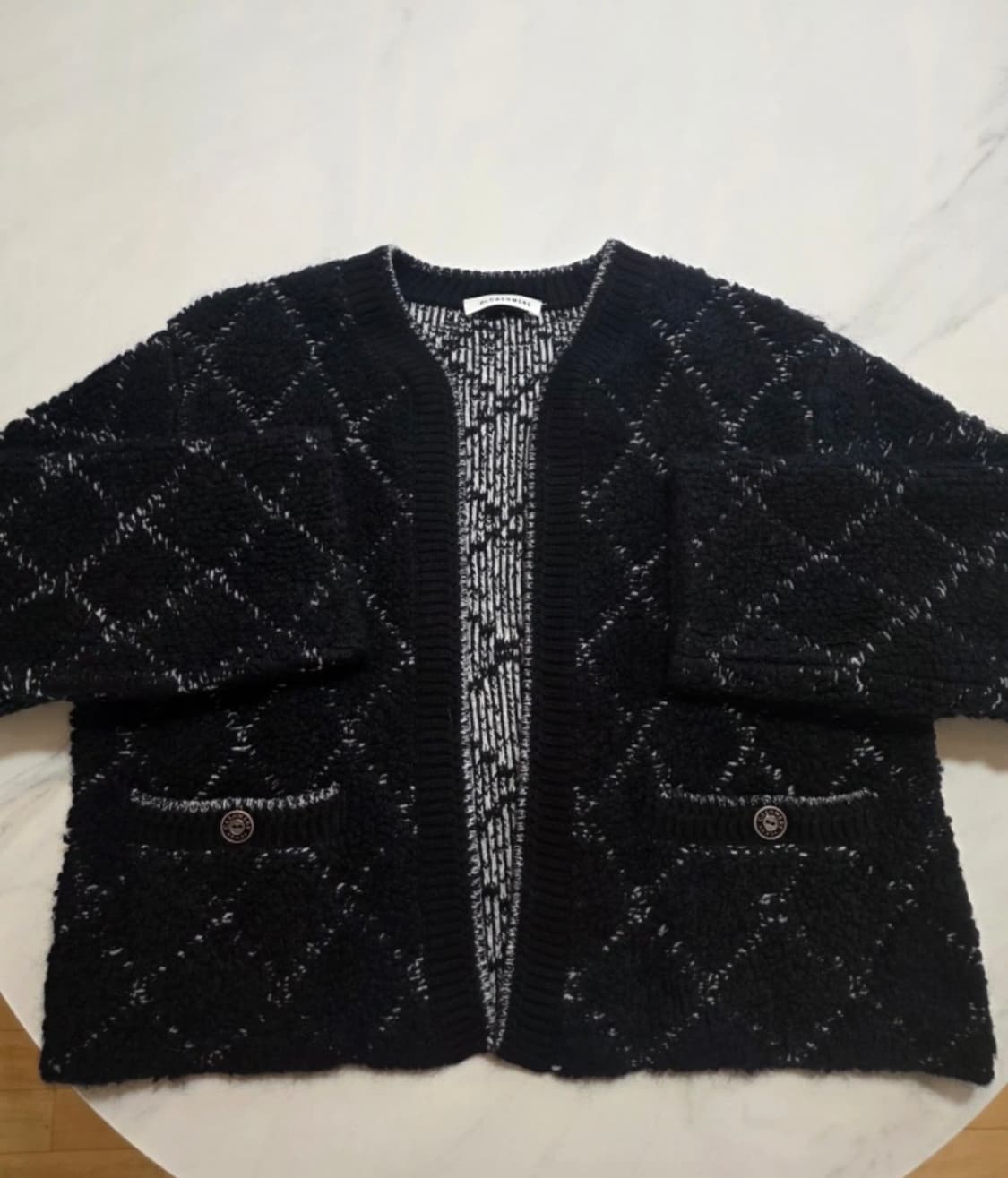 The Cashmere 캐시미어 혼방 가디건 상품이미지1