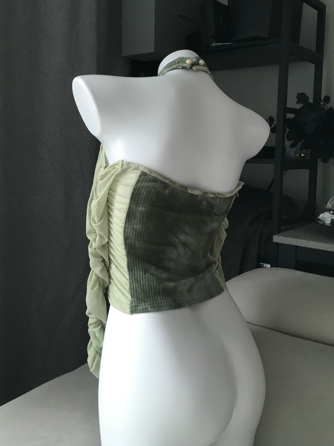 ༒ green fairy halterneck top 상품이미지3