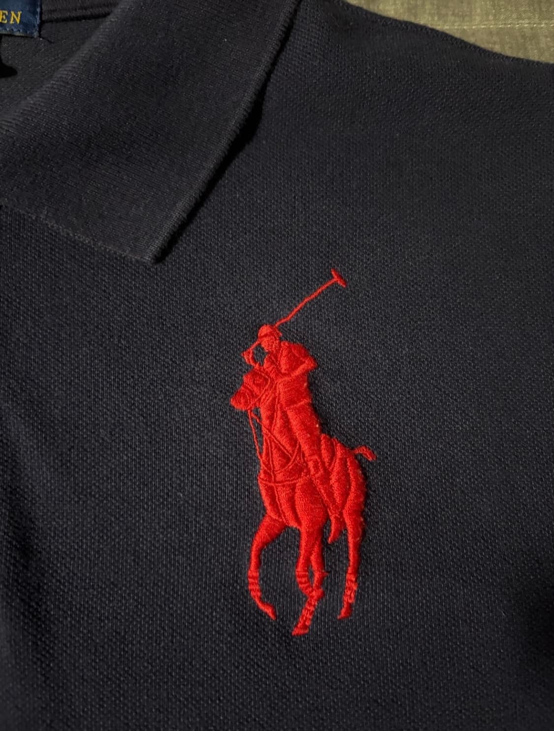 정품)폴로 랄프로렌 긴팔 카라티 상품이미지2