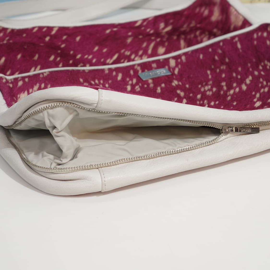 요지야마모토 Ysaccs 포니 헤어 레더 백 상품이미지8