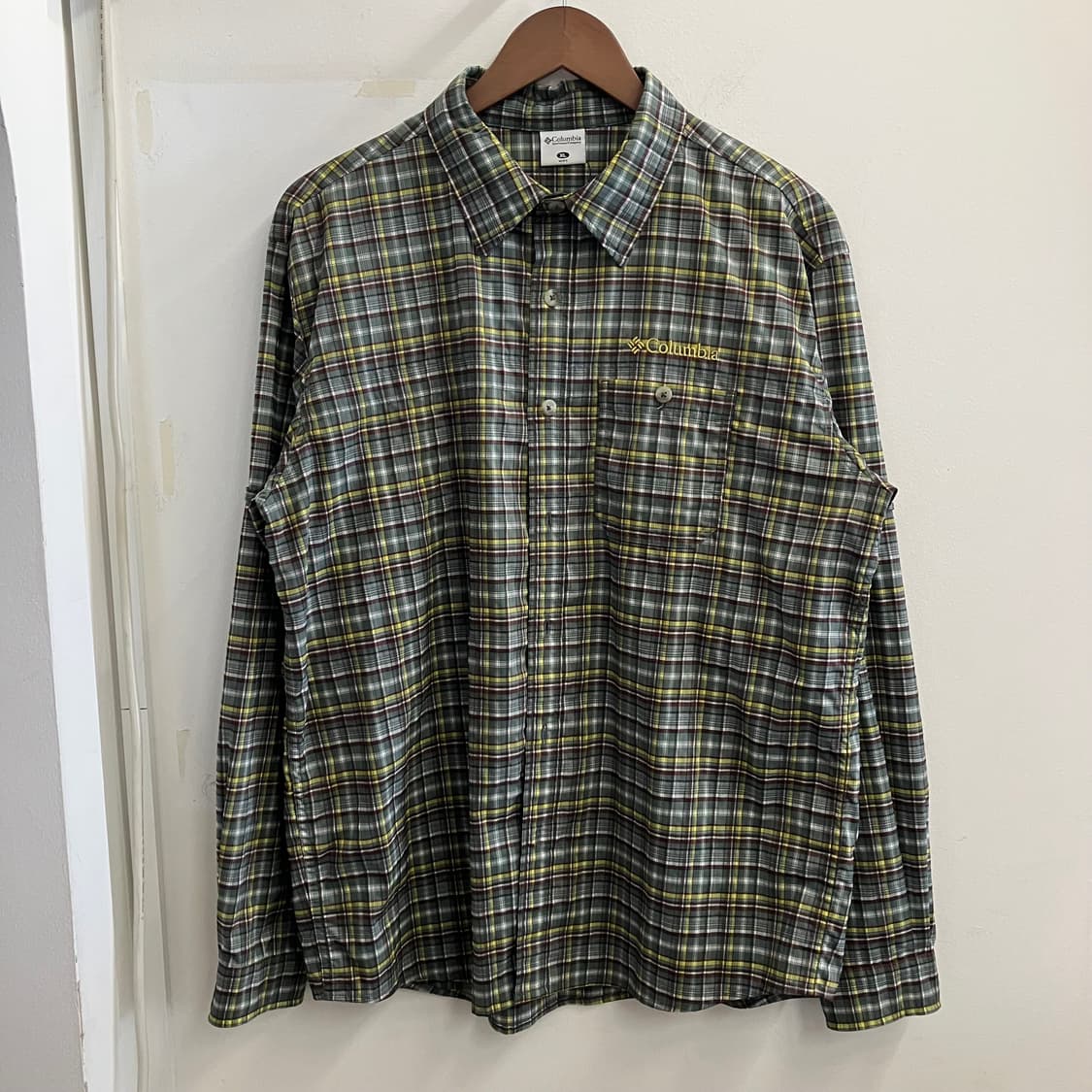 N287 컬럼비아 체크셔츠 상품이미지2