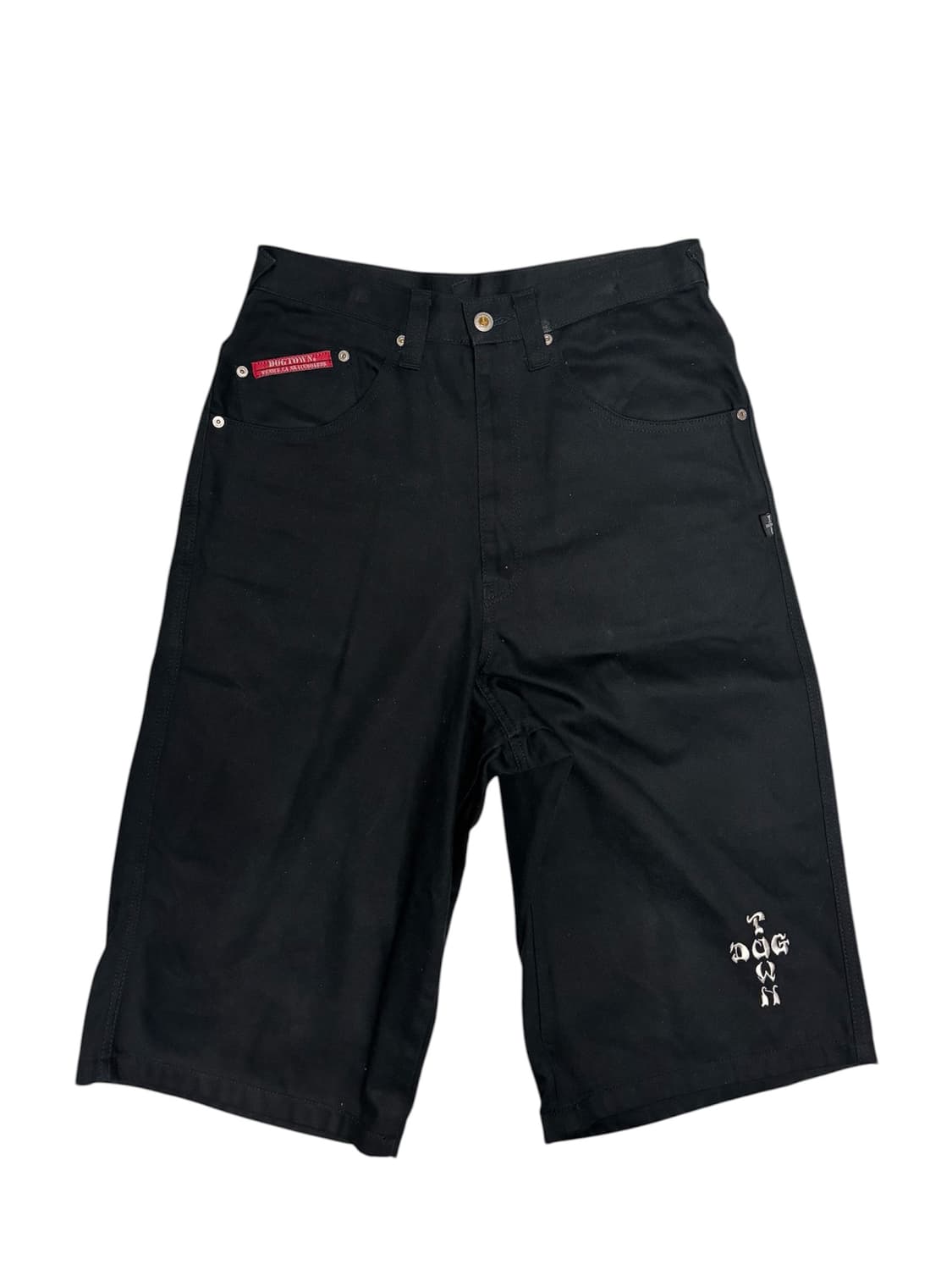 도그타운 블랙 스펠로고 버뮤다팬츠 M 상품이미지1