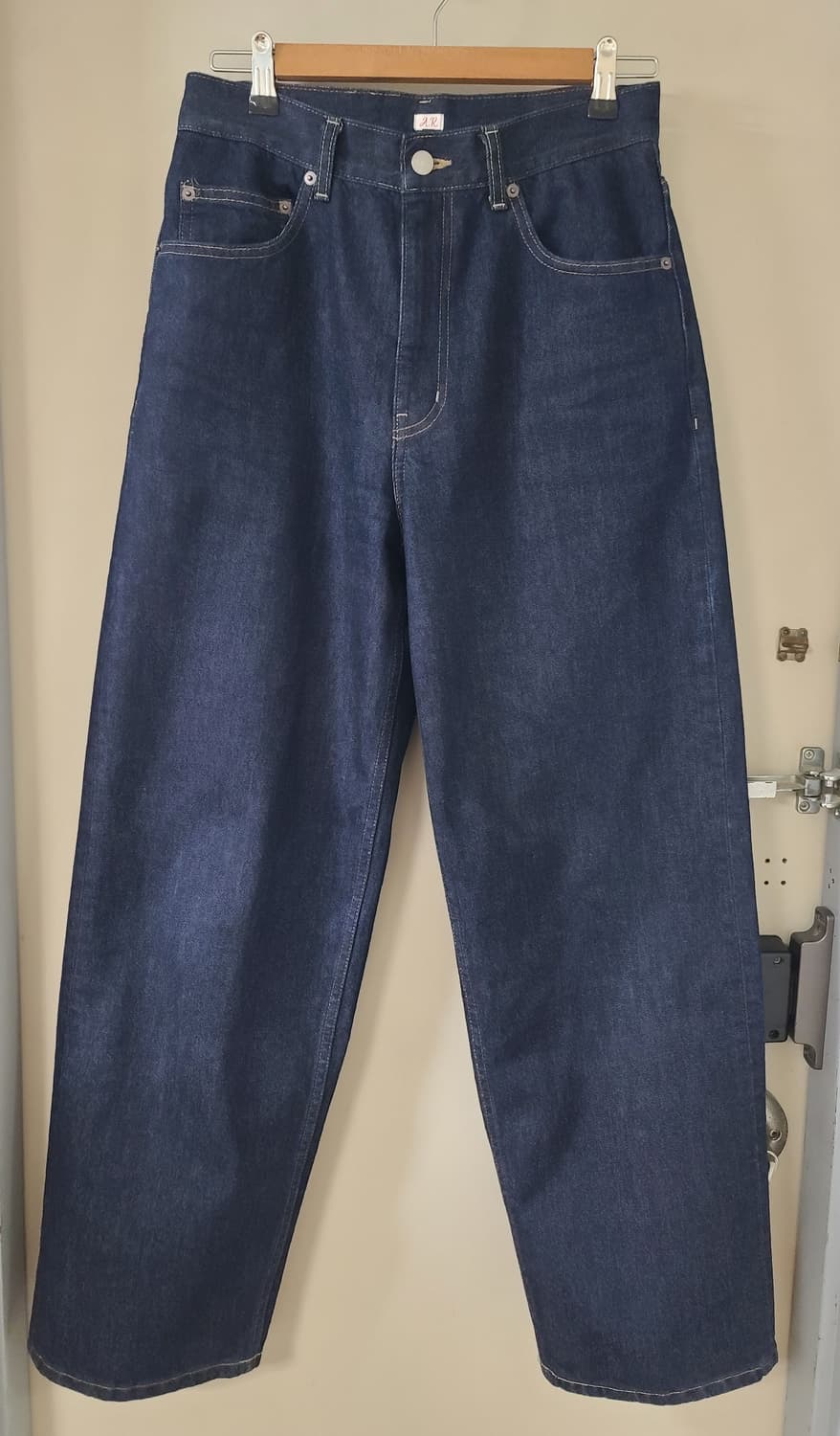 [S] 마이라이브러리 607 5p wide loose fit 데님 원워시 상품이미지2