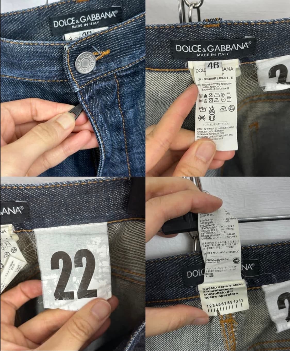 Dolce & Gabbana 2000s Archive 'Number 22 상품이미지6