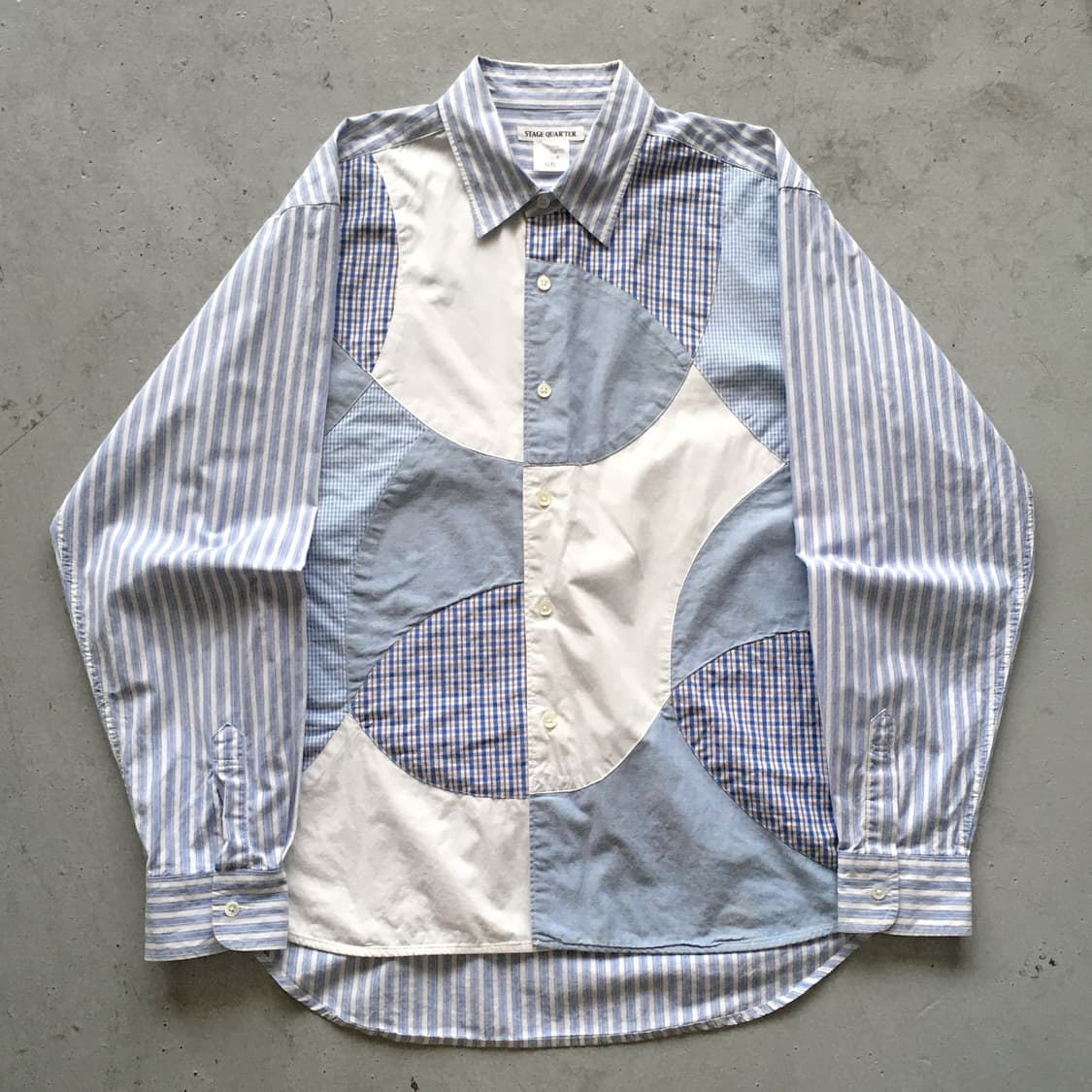 Stage Quarter Patch Work Shirt 상품이미지1