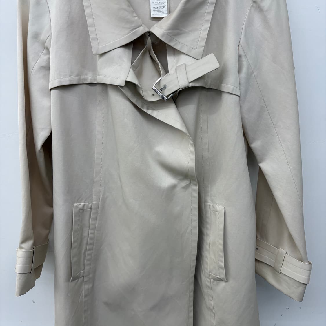 셀린느 베이지 트렌치 코트 S 상품이미지2