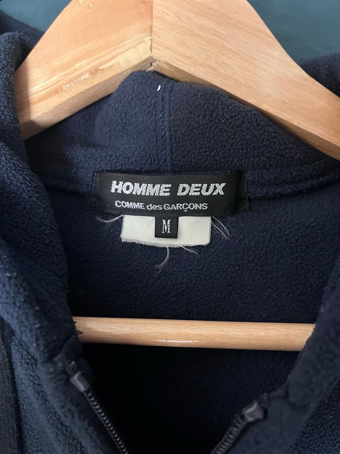 꼼데 후리스 후드집업 m사이즈 상품이미지3