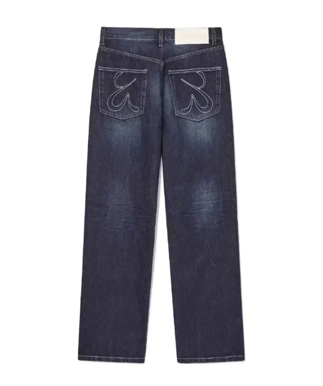 [S] 글로니 93 미드 라이즈 루즈 핏 진 인디고 상품이미지1