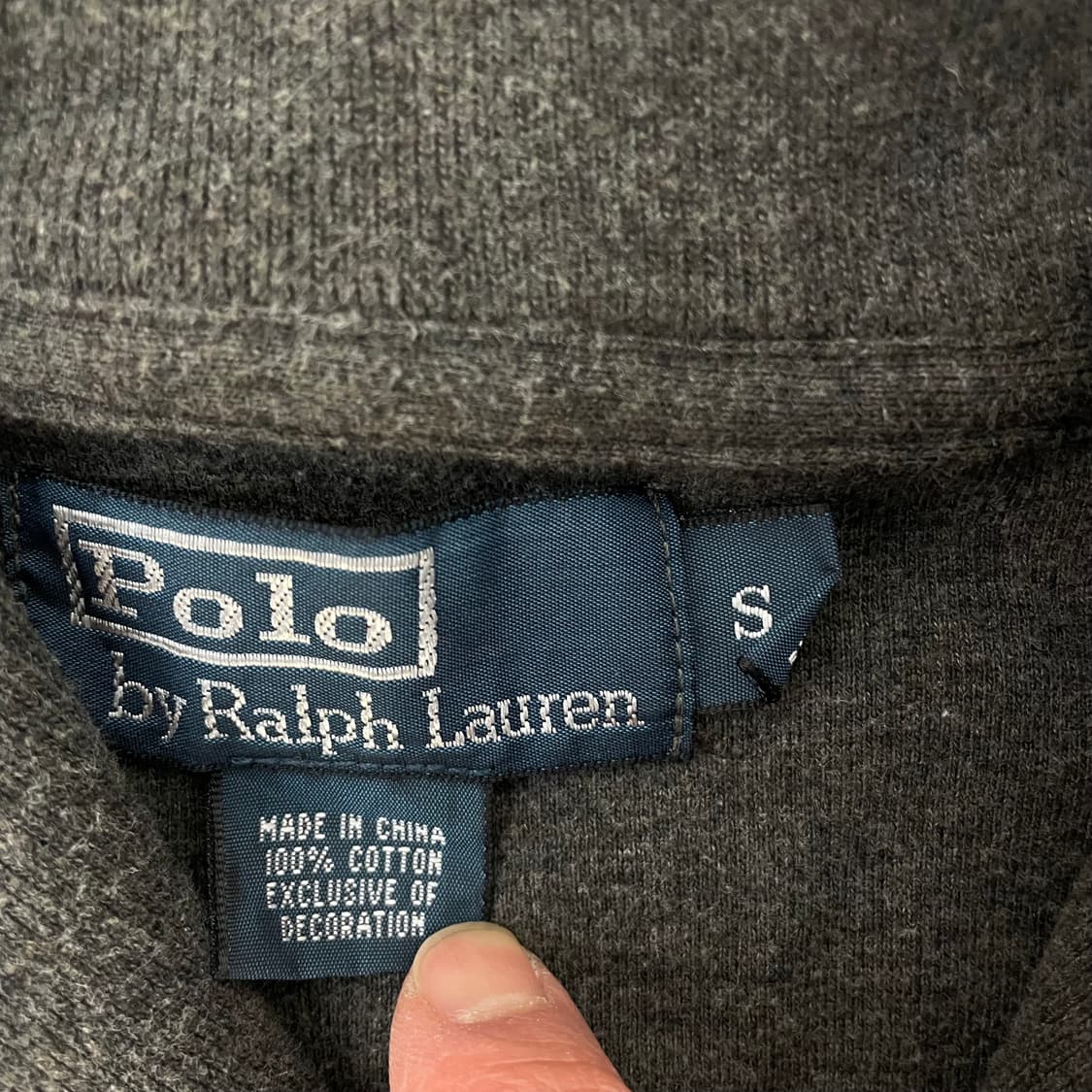 폴로 숄카라 니트 상품이미지2