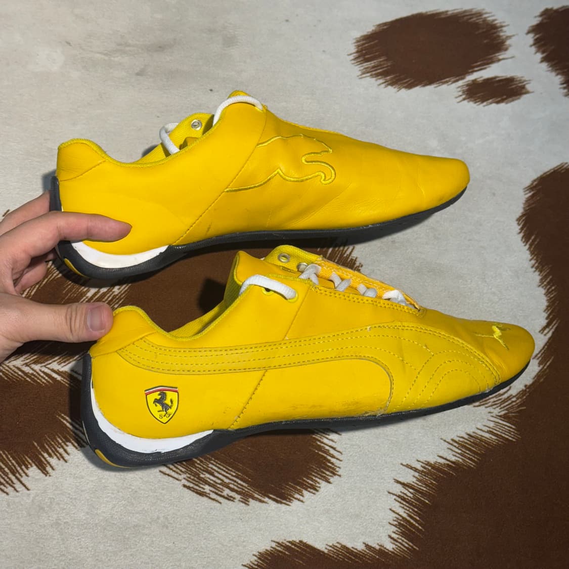 Puma x Ferrari speedcat Yellow (285) 상품이미지5