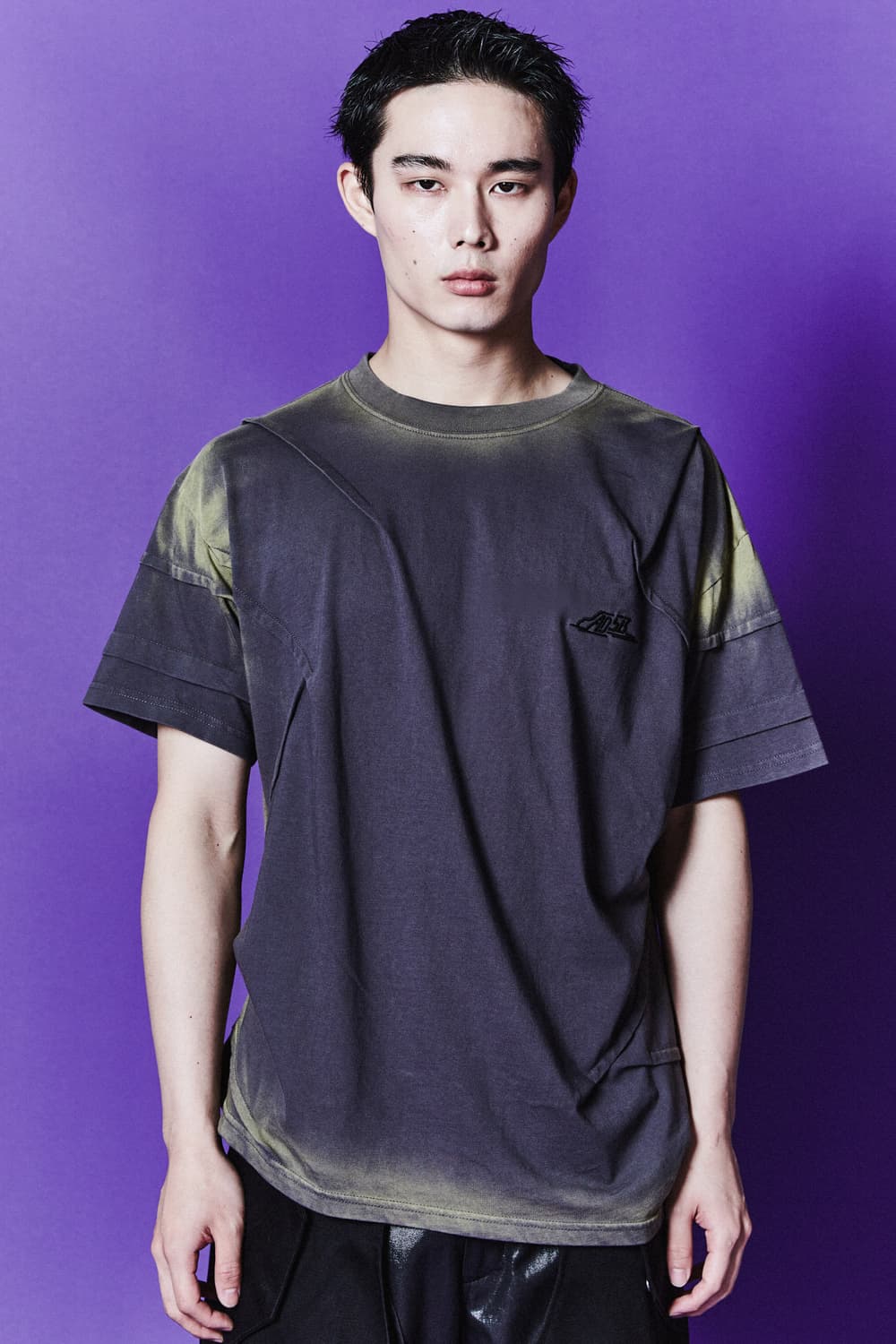 앤더슨벨 초회판 마드로 그라이언트 티셔츠 XL 상품이미지3