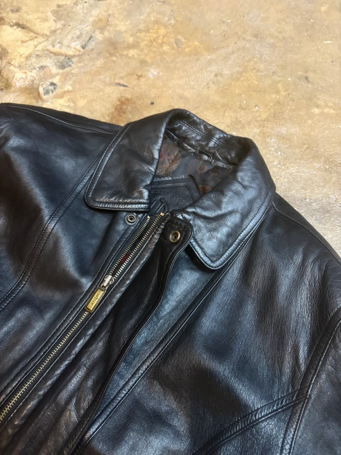 인디안 빈티지 가죽 자켓 상품이미지5