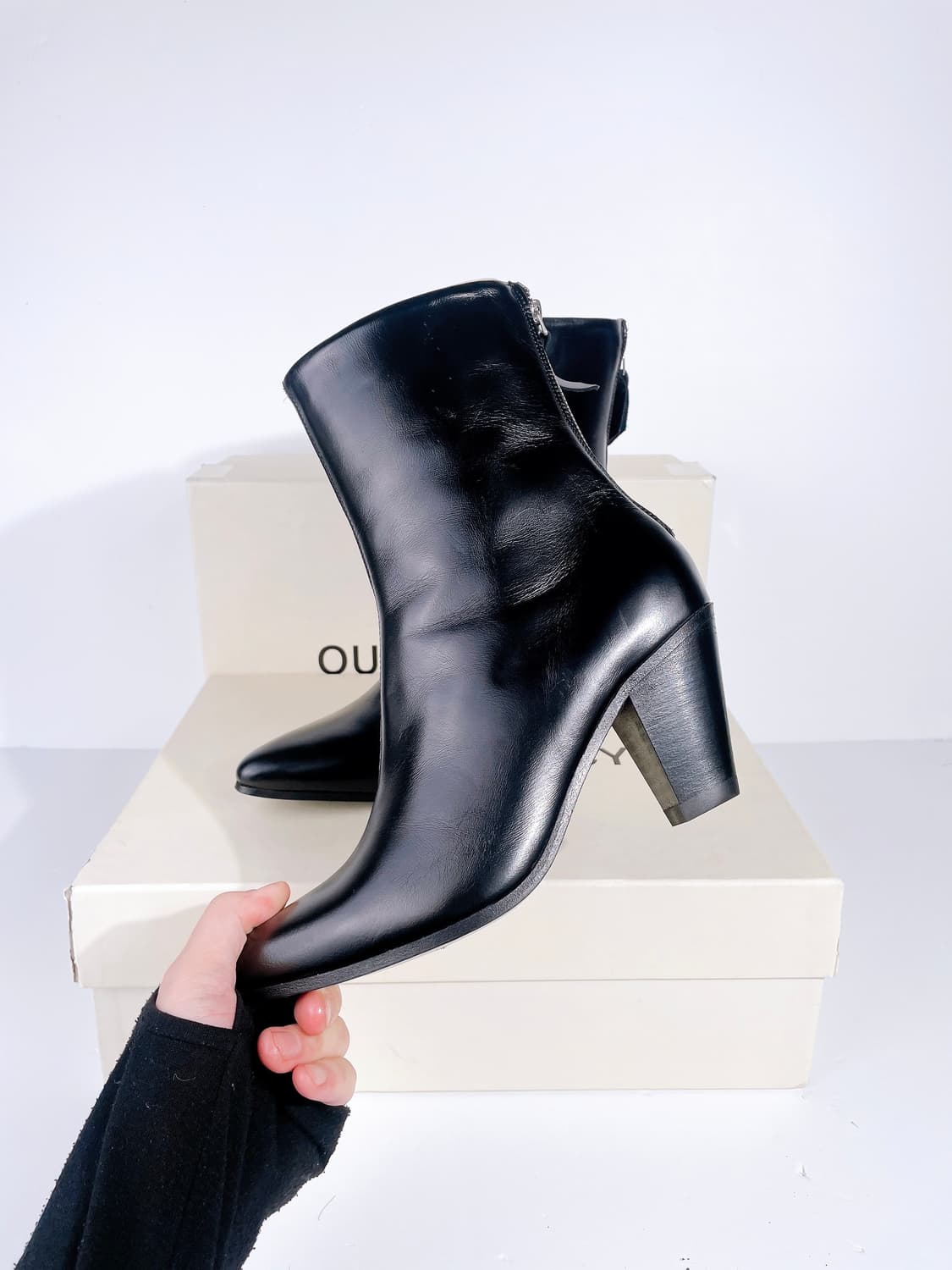 (정품/새상품) 아워레가시 여성 블랙 PRIS 소가죽 부츠 상품이미지2