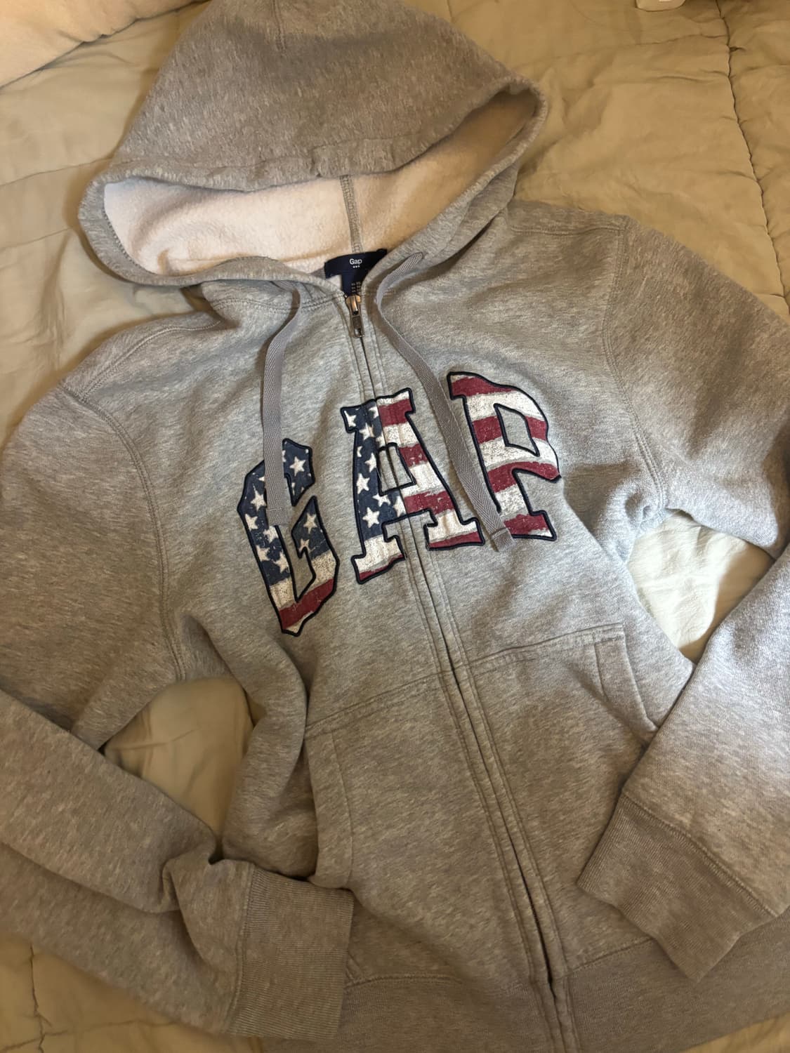 Gap 갭 빈티지 성조기 후드집업 상품이미지1