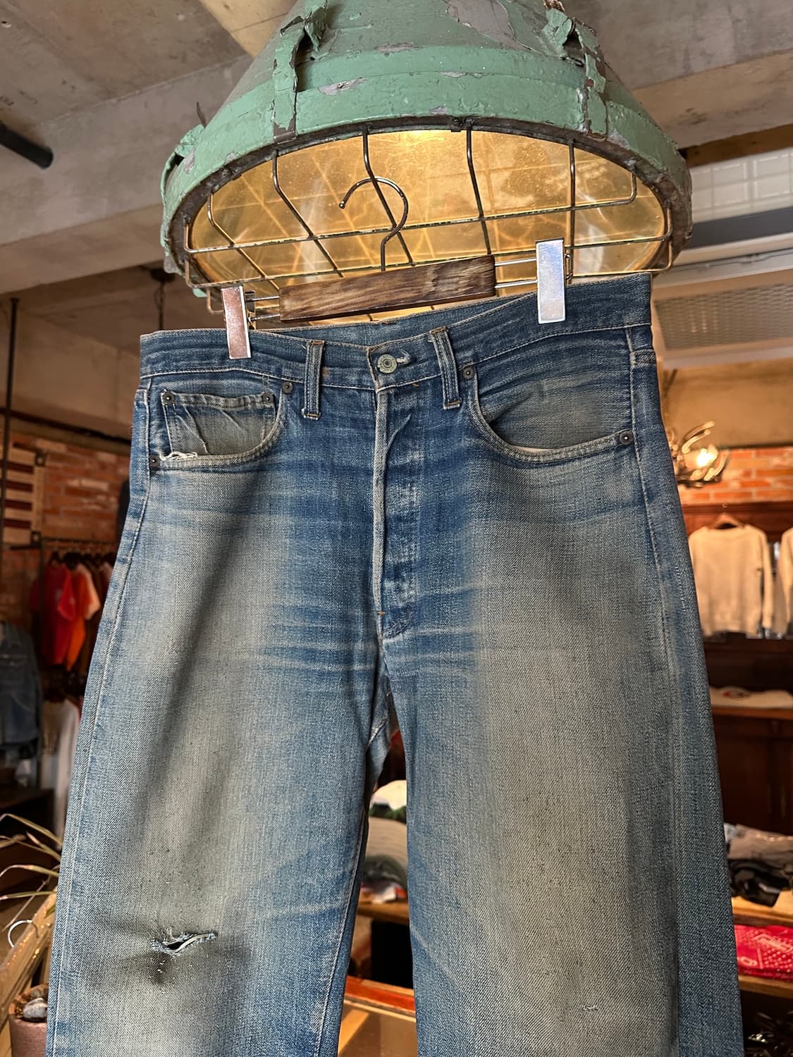 70s Levis 501 66전기 Selvedge Denim pants 상품이미지2