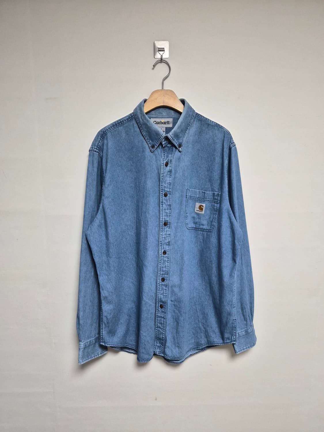 칼하트Carhartt 데님 셔츠 L - S254 상품이미지1