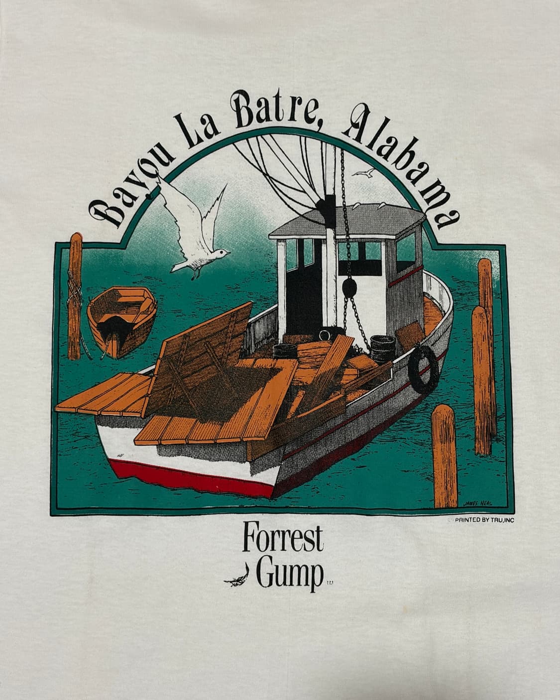 빈티지 90s Forrest Gump Movie 포레스트검프 영화 티셔츠 상품이미지2