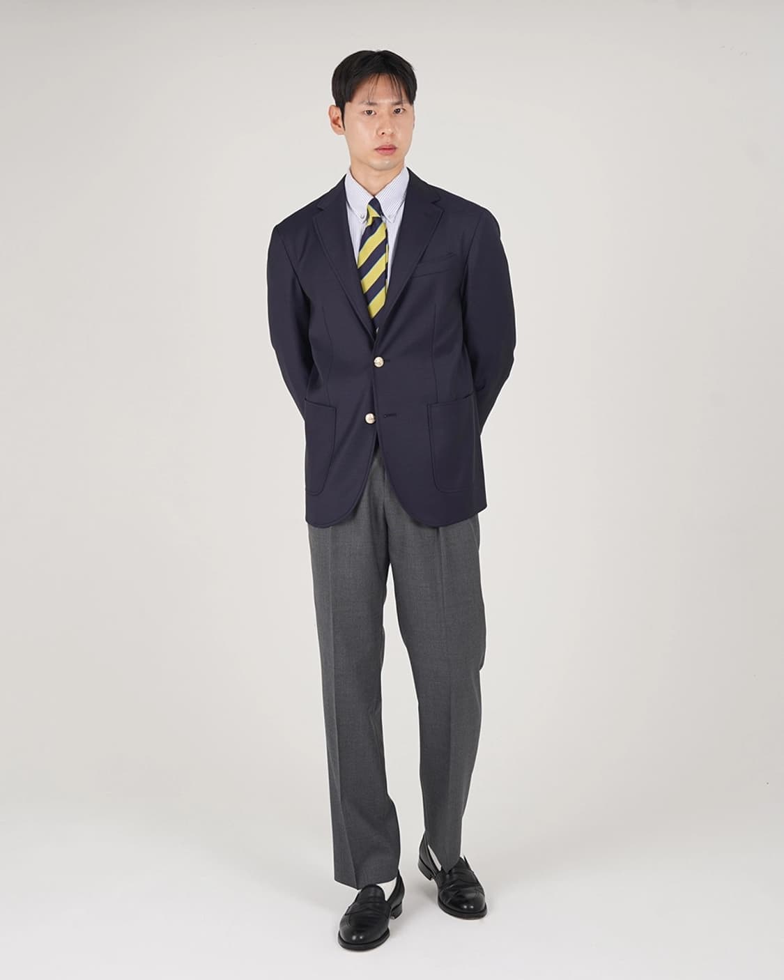 [105] 반츠 울 금장 자켓 블레이저 상품이미지8