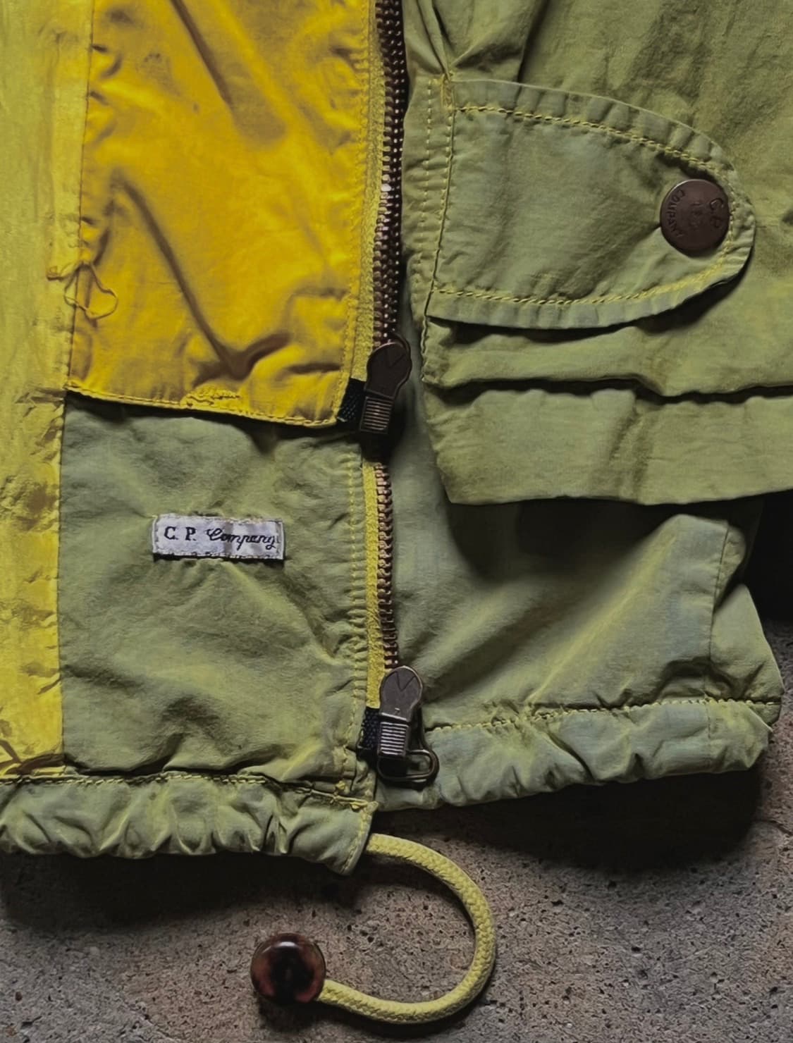86SS CP컴퍼니 듀얼 레이어 후드 집업 스목 자켓 상품이미지7