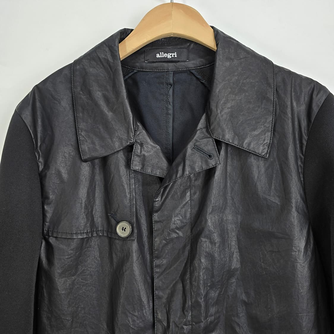 알레그리 Allegri 트렌치 코트 블랙 95 상품이미지2