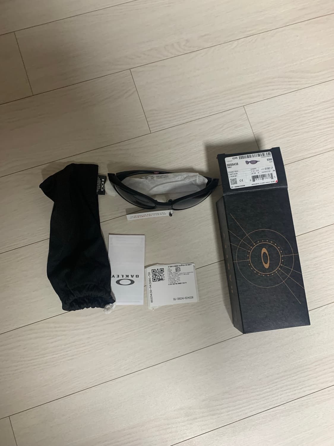 오클리 아이자켓 리덕스 블랙 새상품 상품이미지1