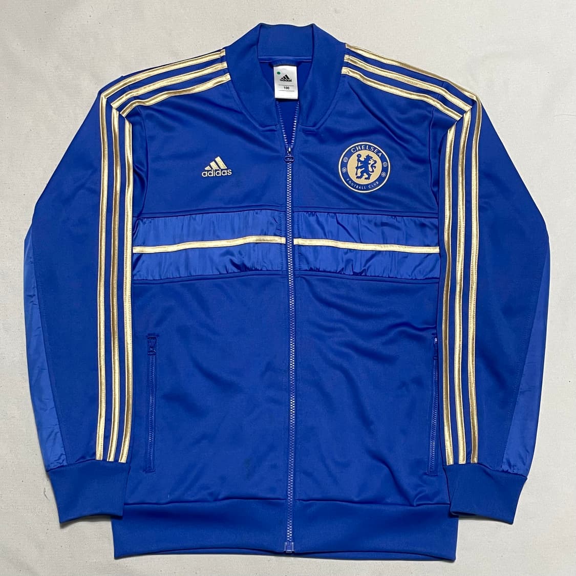 100 아디다스 첼시 골드라인 블루 트랙탑 상품이미지2