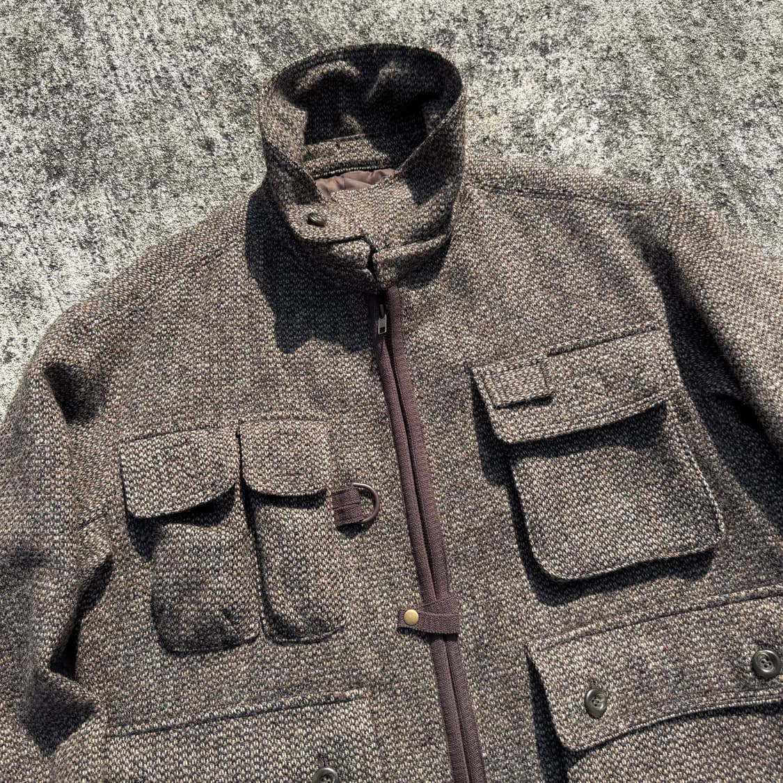 [M~L] 아웃도어러버스 X 해리스트위드 멀티포켓 자켓 상품이미지6