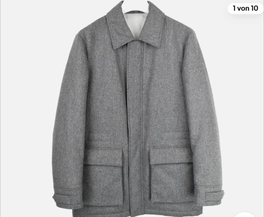 SUITSUPPLY 남성 코트 회색 상품이미지4