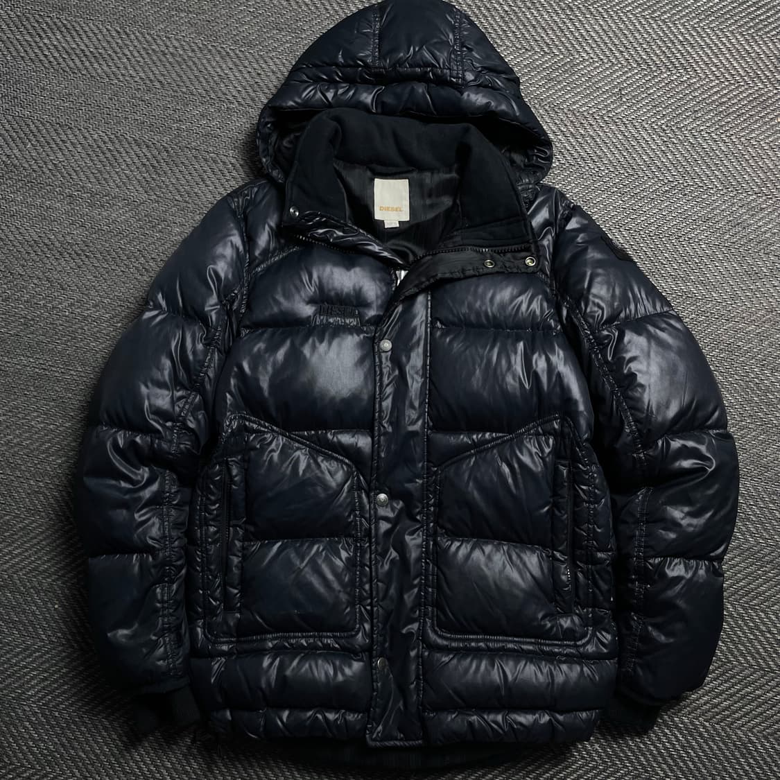 DIESEL 디젤 아카이브 덕다운 글로시 패딩 점퍼y 6258 상품이미지2