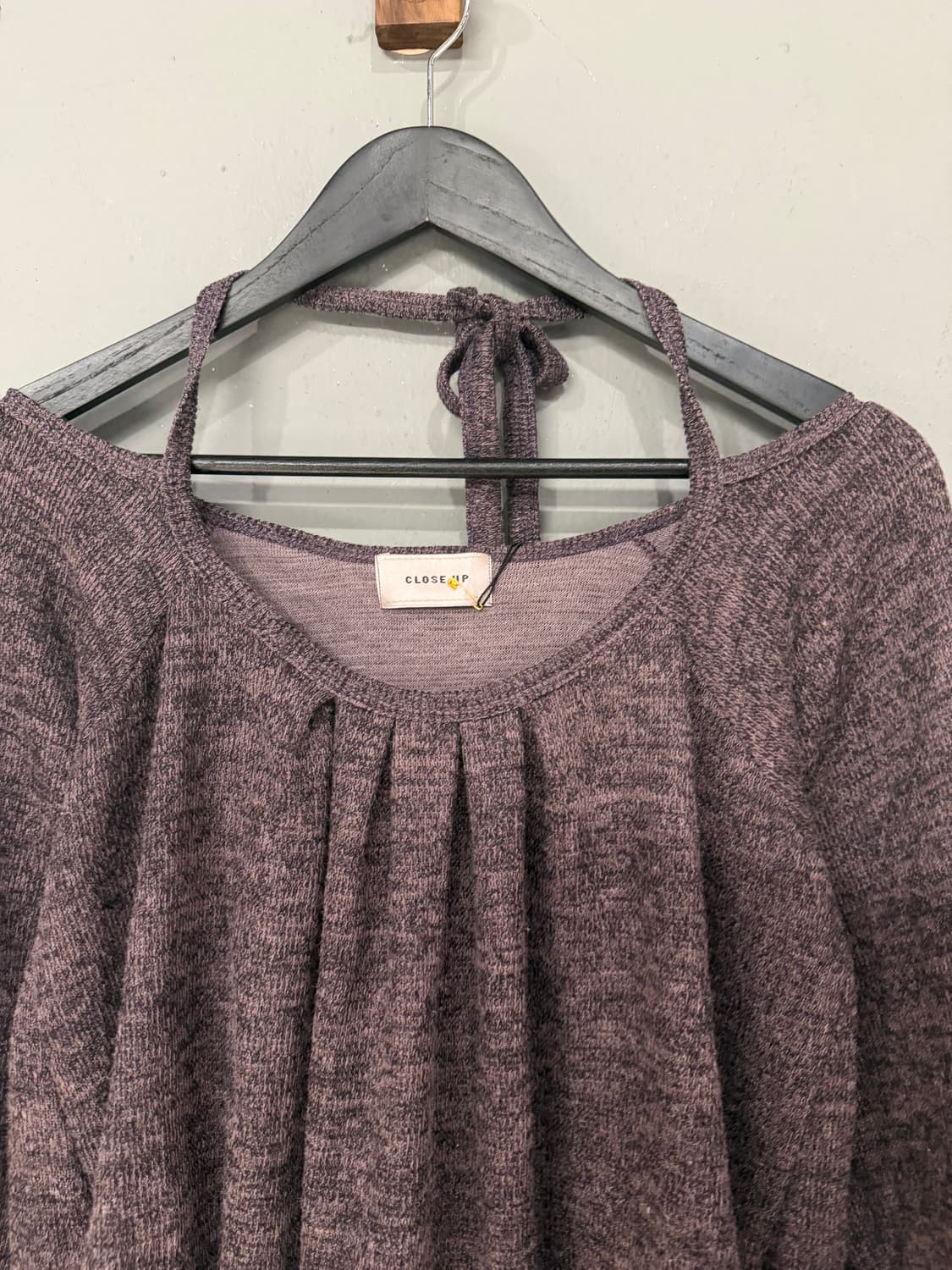 halter-neck pumpkin fit knit sleeve 상품이미지7