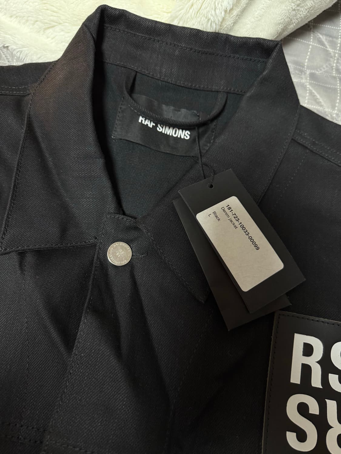 (새상품) 라프시몬스 조이디비전 데님 자켓 초판(L) 상품이미지2