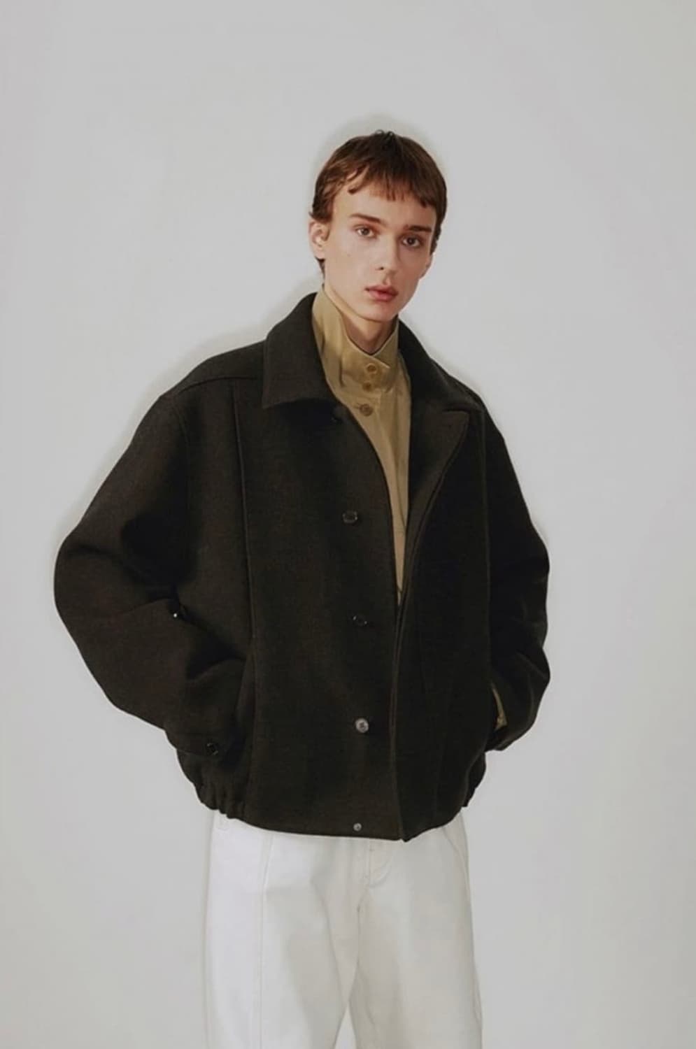 [누마레] 블루종 코트 21FW _M size 상품이미지3